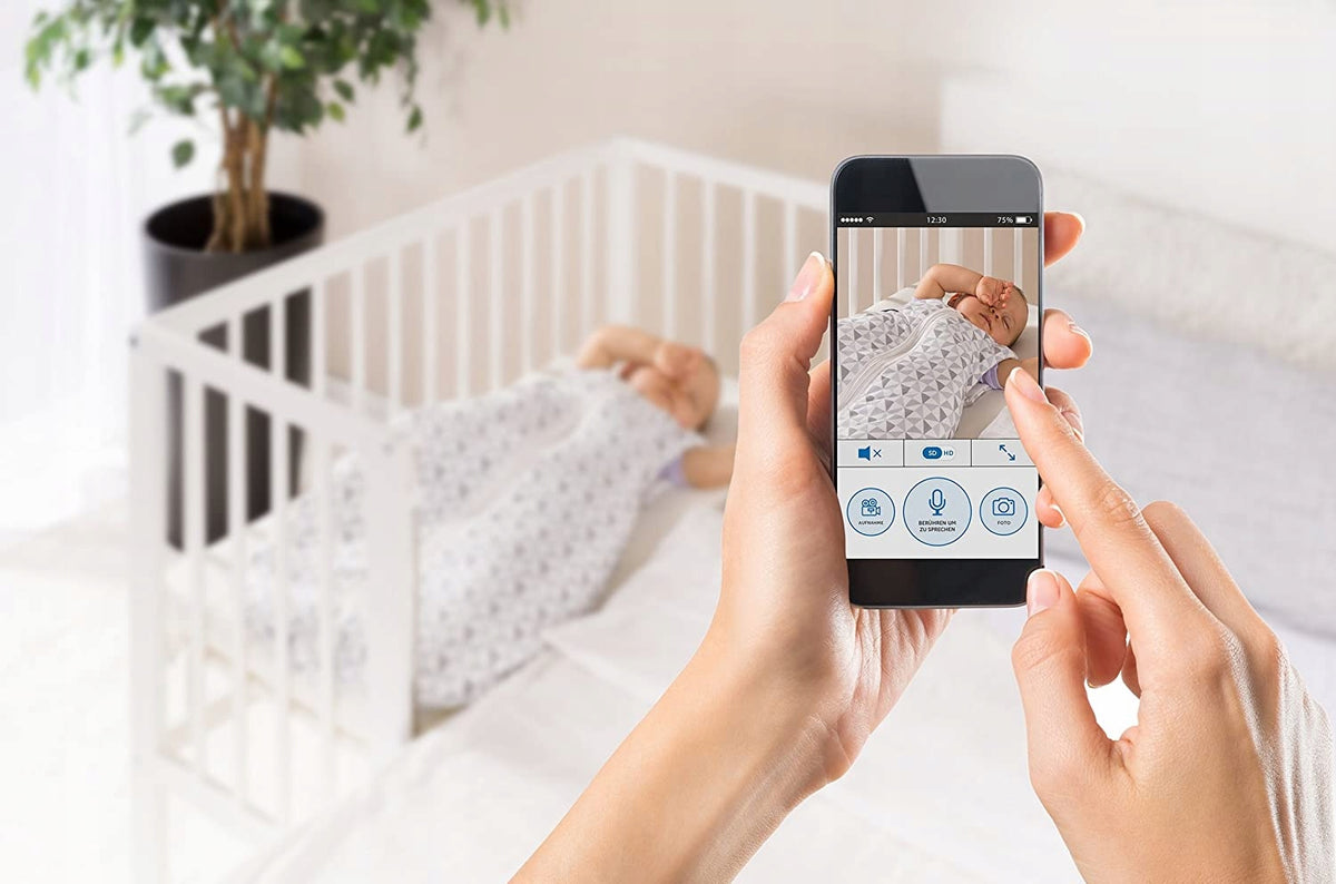 REER IP BabyCam NIANIA ELEKTRONICZNA KAMERA WI-Fi do monitoringu dziecka przez smartfon