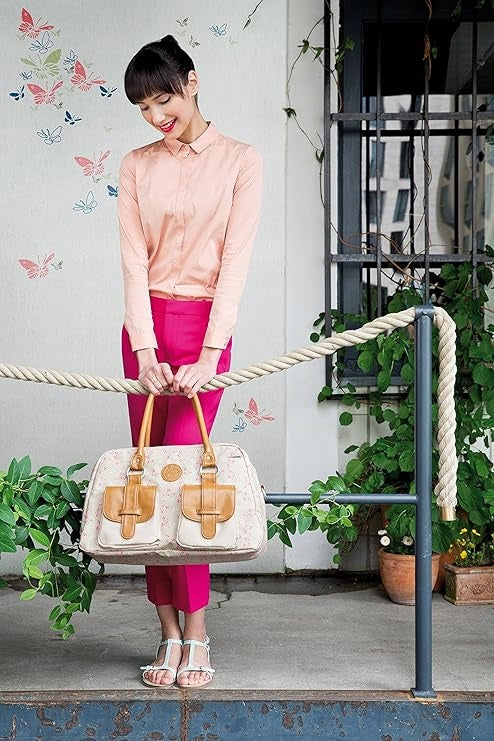LASSIG Vintage Metro Bag borsa per pannolini e accessori + accessori
