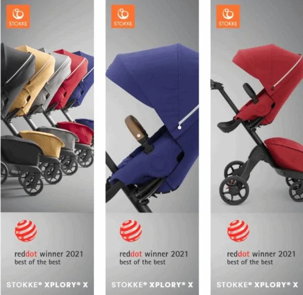 STOKKE Xplory X vrhunski športni voziček UPF50+ do22kg z dodatki
