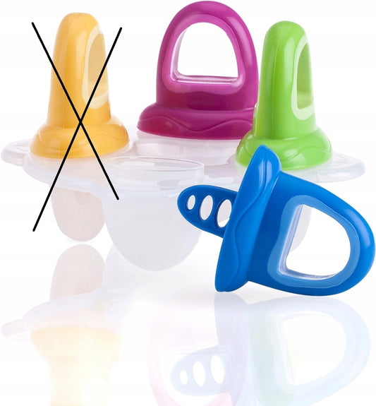 NUBY καλούπια για παγωτό x3 σε σχήμα πιπίλας 6μ+