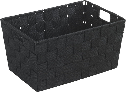 WENKO Adria cestino da bagno organizer per accessori INTRECCIATO