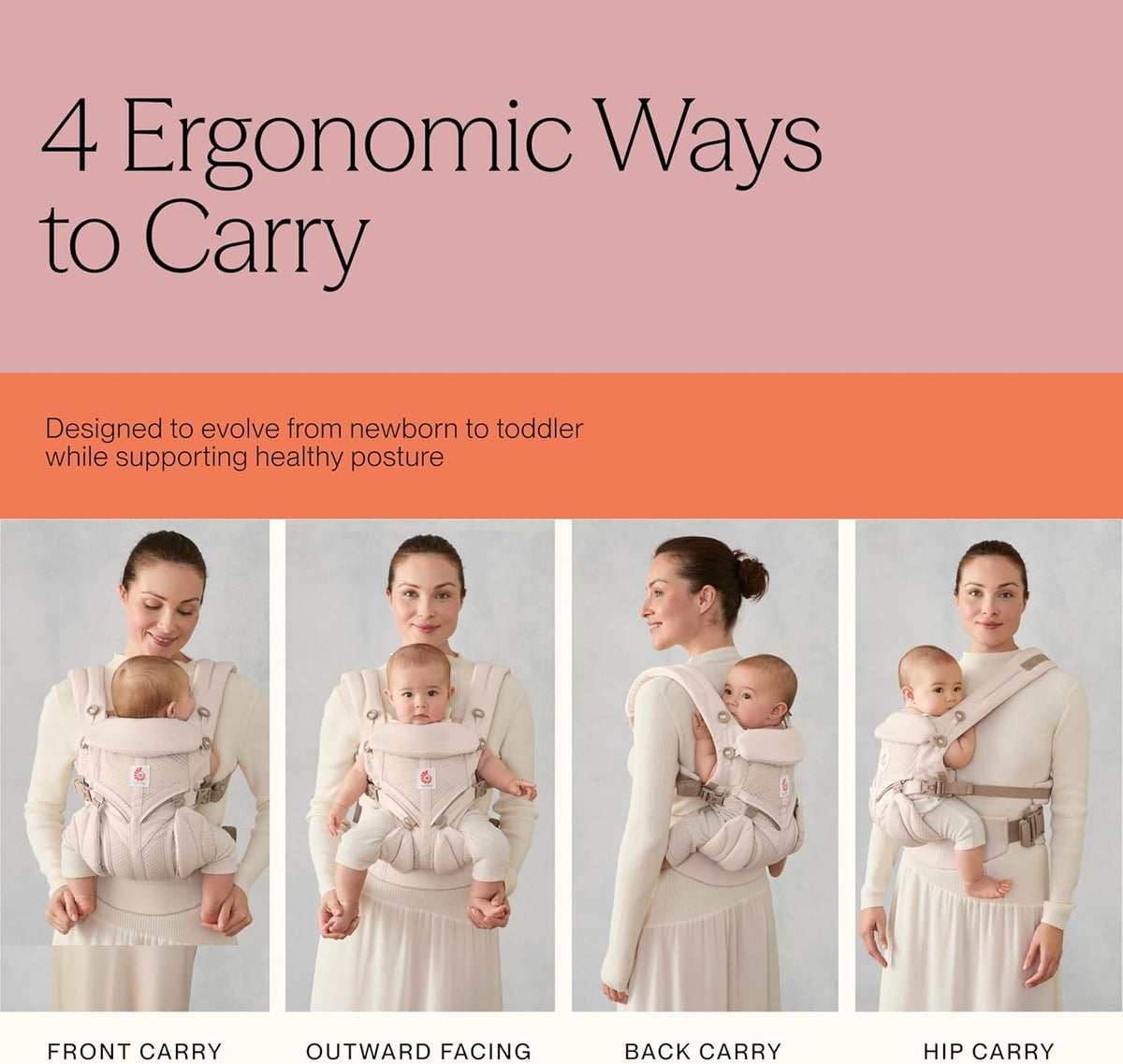 ERGOBABY OMNI 360 εργονομικό μάρσιπο 3,2-20,4 κιλά