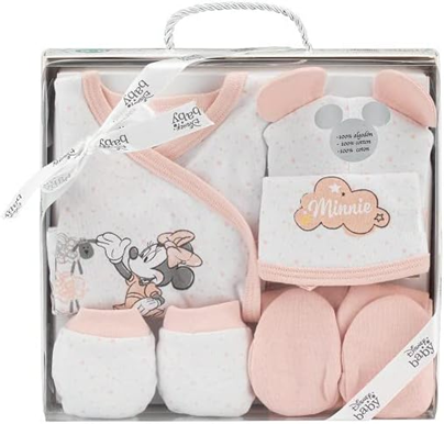 INTERBABY set de regalo de algodón pijama gorro calcetines babero