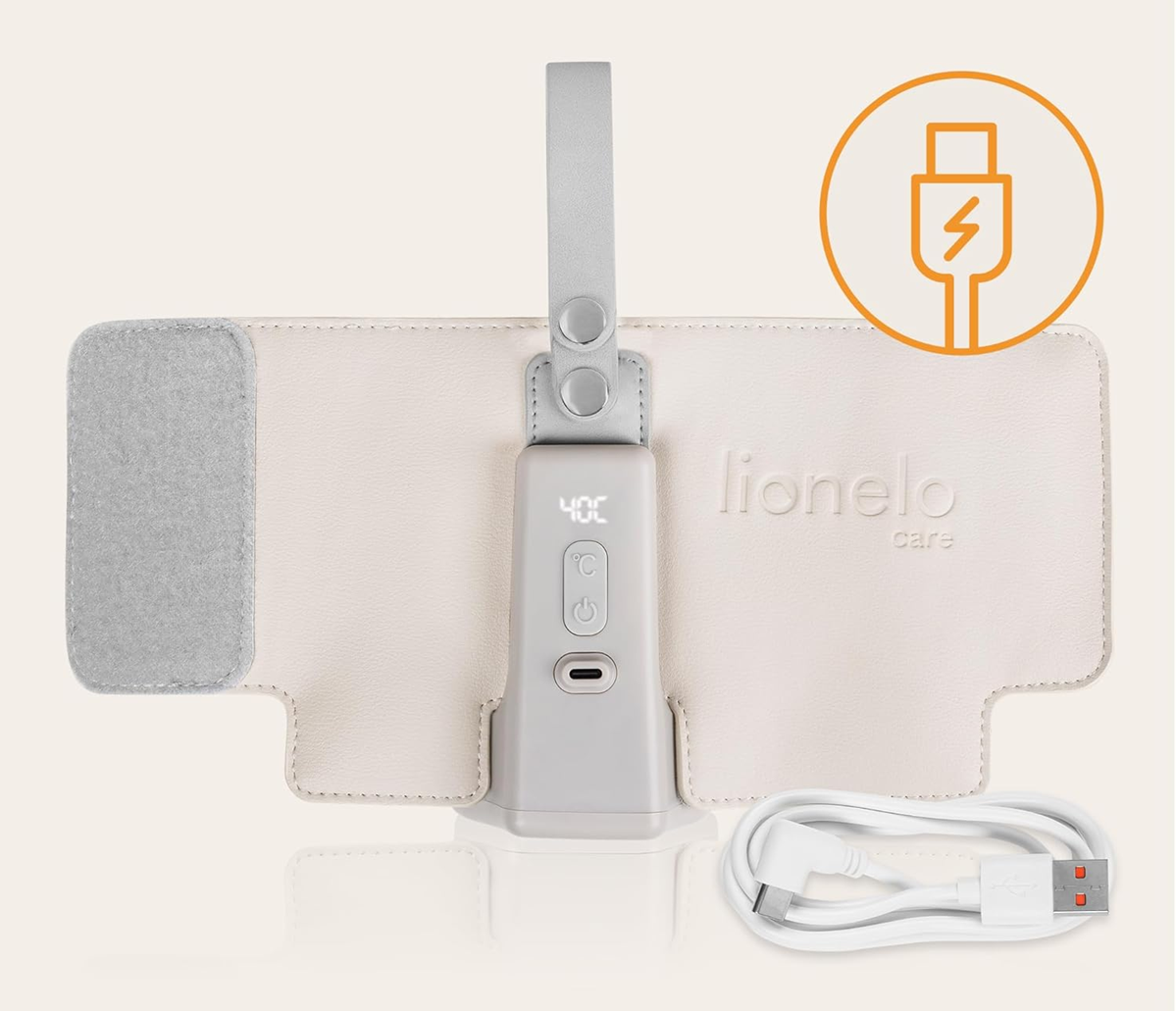 LIONELO Thermup GO PLUS calentador portátil eléctrico para bebés