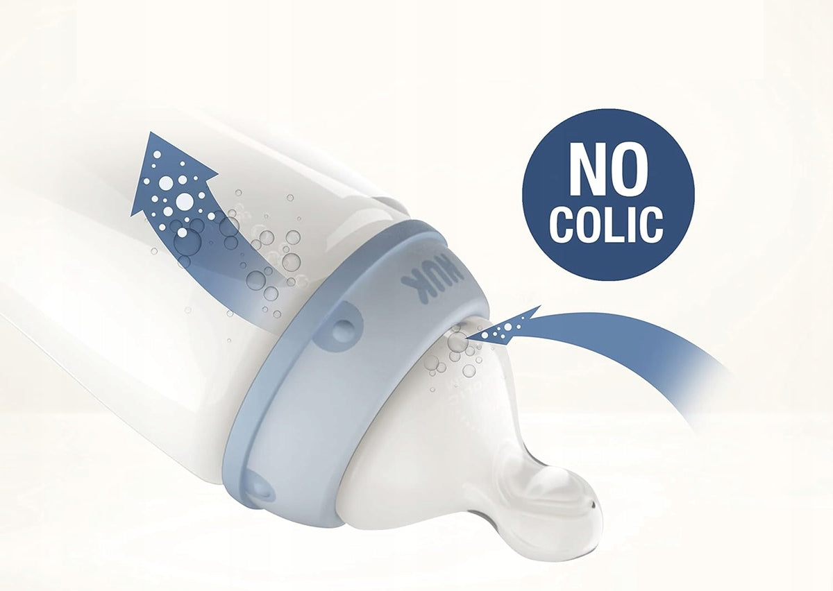 NUK First Choice+ 0-6 m Biberón 300 ml indicador de temperatura WINNIE THE POOH