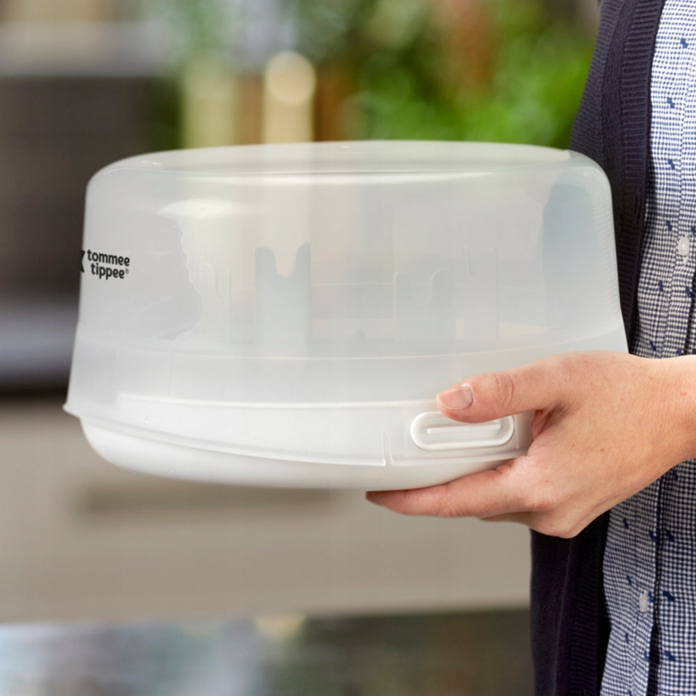 TOMMEE TIPPEE Sterilisator + Zange und Schnuller