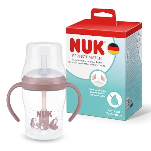 NUK Perfect Match träningsmugg 150 ml från 8 mån. rosa