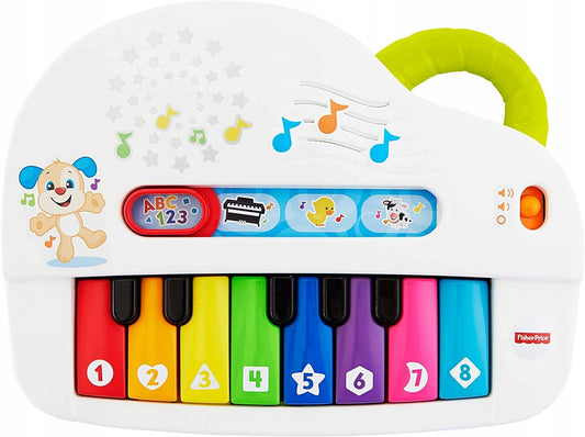 FISHER-PRICE GFK11 Piano 4en1 versión francesa