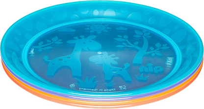NIP krožnički za otroke 4 kosi 19 cm 6 m+
