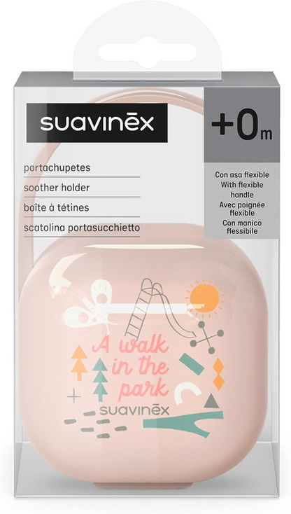 SUAVINEX estuche contenedor para chupetes