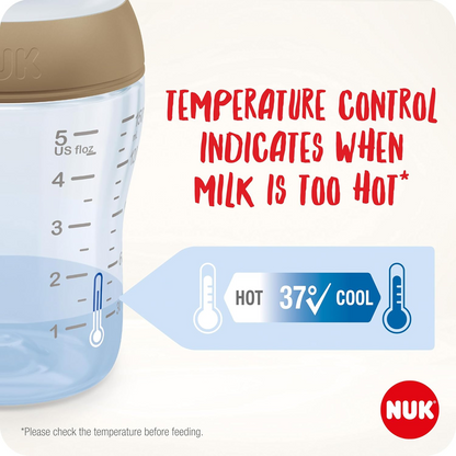 NUK Perfect Match zestaw startowy butelki 260ml x3