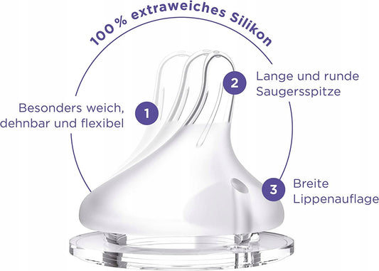 LANSINOH bottiglia 240 tettarella M