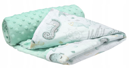 MEDIPARTNERS coperta per neonati copertina 75x100 MINKY