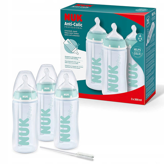 NUK ANTI-COLIC Professional biberon 3x 300 ml 0-6