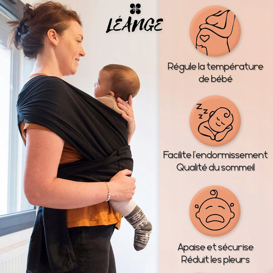 LEANGE fascia porta bebè 2 in 1