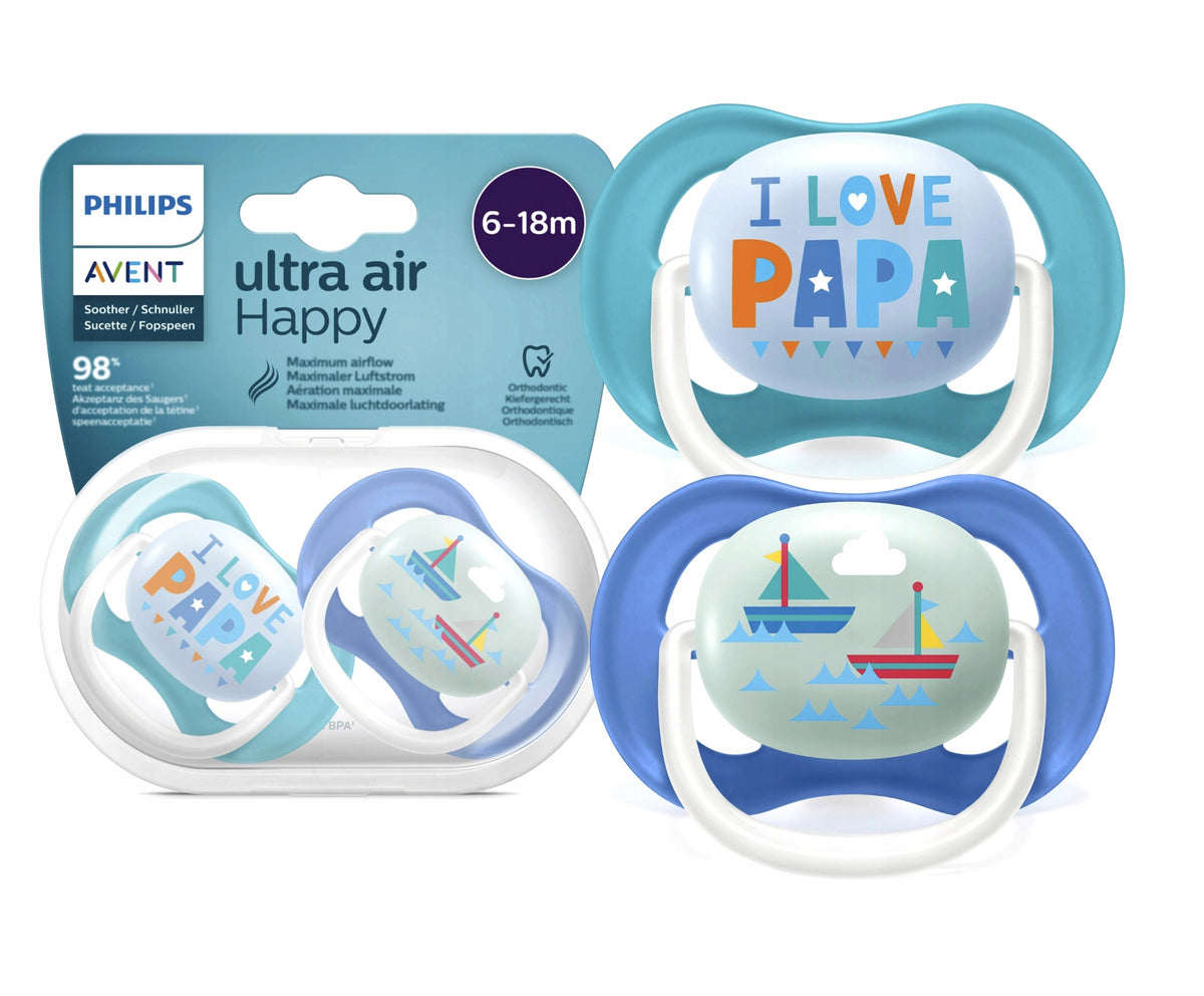 PHILIPS AVENT Ultra Air dude x 2 6-18 mesecev