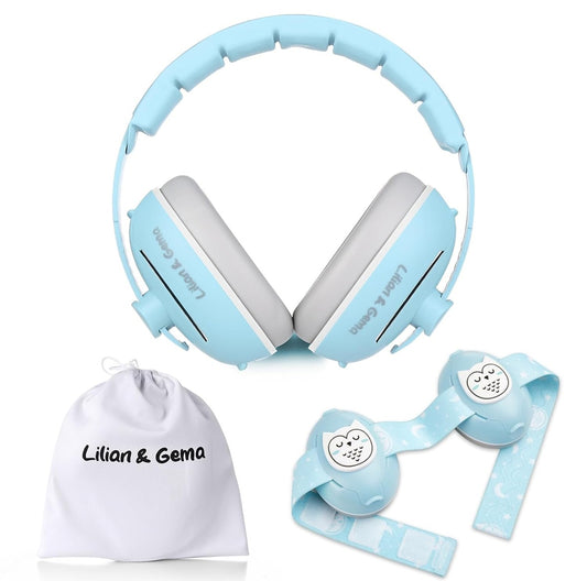 LILIAN & GEMA 2 in 1 cuffie antirumore protettive 25 dB + custodia GUFO