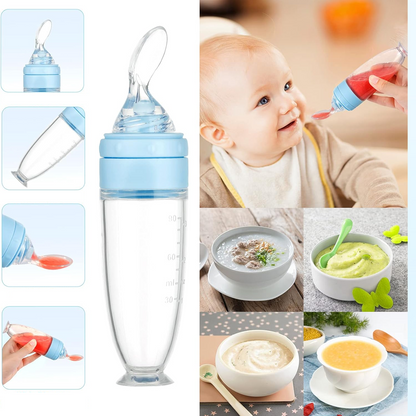 LEADSTAR grizalo z dozirnikom za sadje 2 kosa 6 nastavkov + žlička 90 ml