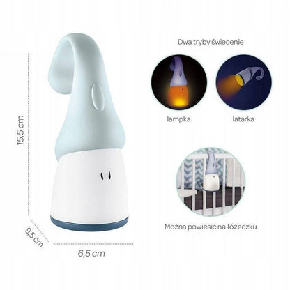 BEABA Pixie 2-in-1 tragbare LED-Taschenlampe und Nachtlicht