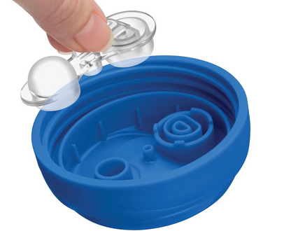 CHICCO Vaso de transición antiderrames con boquilla y asas 200 ml 4 m+