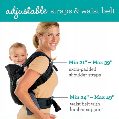 INFANTINO FLIP mochila portabebés ergonómica 4 en 1, 3,5 - 14,5 kg