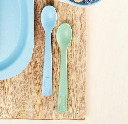 NIP Eat Green komplet žličk, 3 kosi, 14 cm, 4 m+