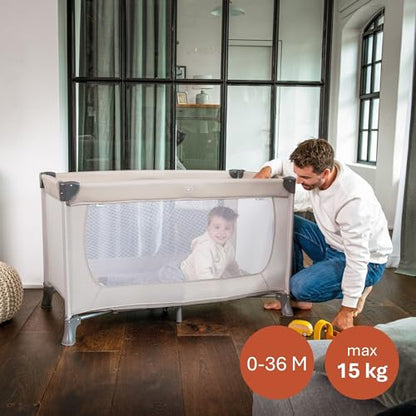 Hauck Dream N Play łóżeczko turystyczne beżowe