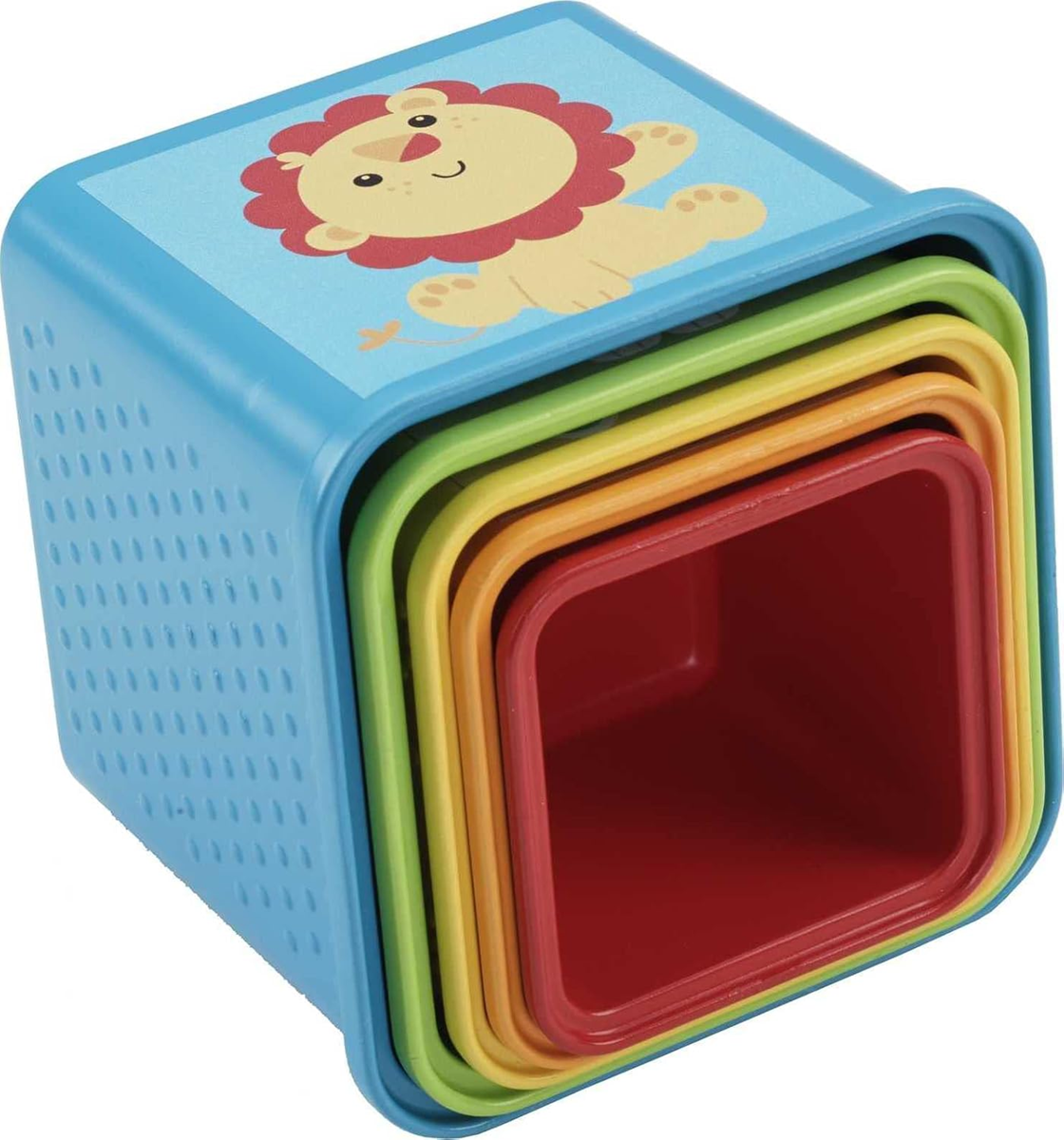 FISHER-PRICE Apila y Descubre Bloques de diferentes tamaños 5 unidades