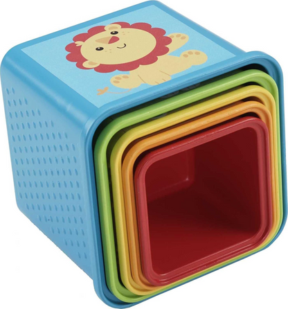 FISHER-PRICE Apila y Descubre Bloques de diferentes tamaños 5 unidades