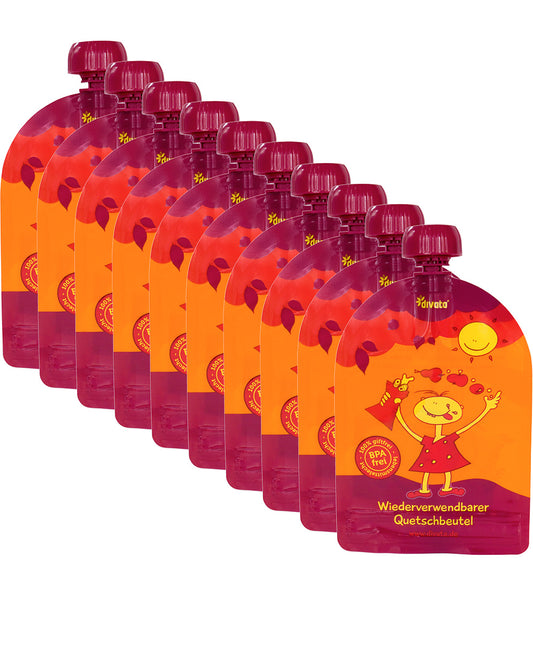DIVATA MINI Mus-Quetschbeutel x10 100ml