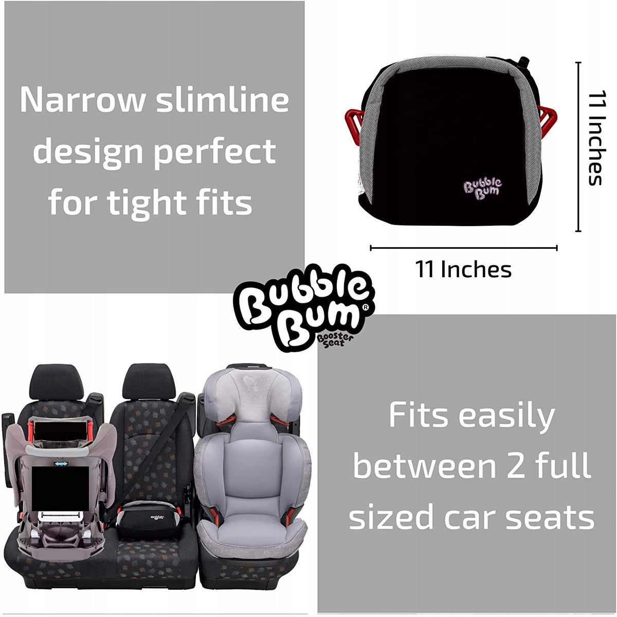 BubbleBum AUFBLASBARE SITZERHÖHUNG FÜR DAS AUTO 15-36 kg