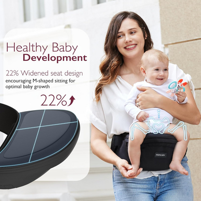 MOMCOZY portabebés de cadera 0-36 meses talla M