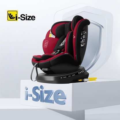 REECLE i-Size silla de coche giratoria 360° 0-12 años 40-150 cm
