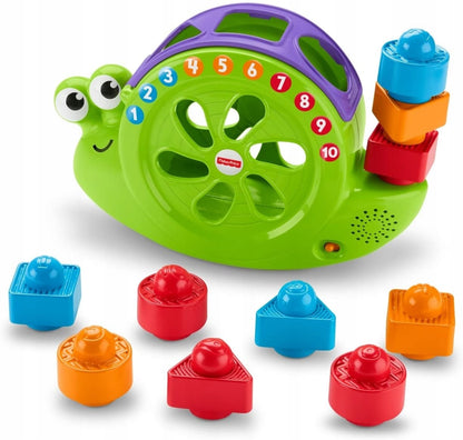 FISHER-PRICE FRB88 interaktywny muzyczny ślimak JĘZYK NIEMIECKI