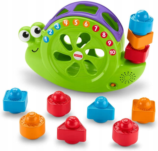 FISHER-PRICE FRB88 interaktívny hudobný slimák, NEMECKÝ JAZYK