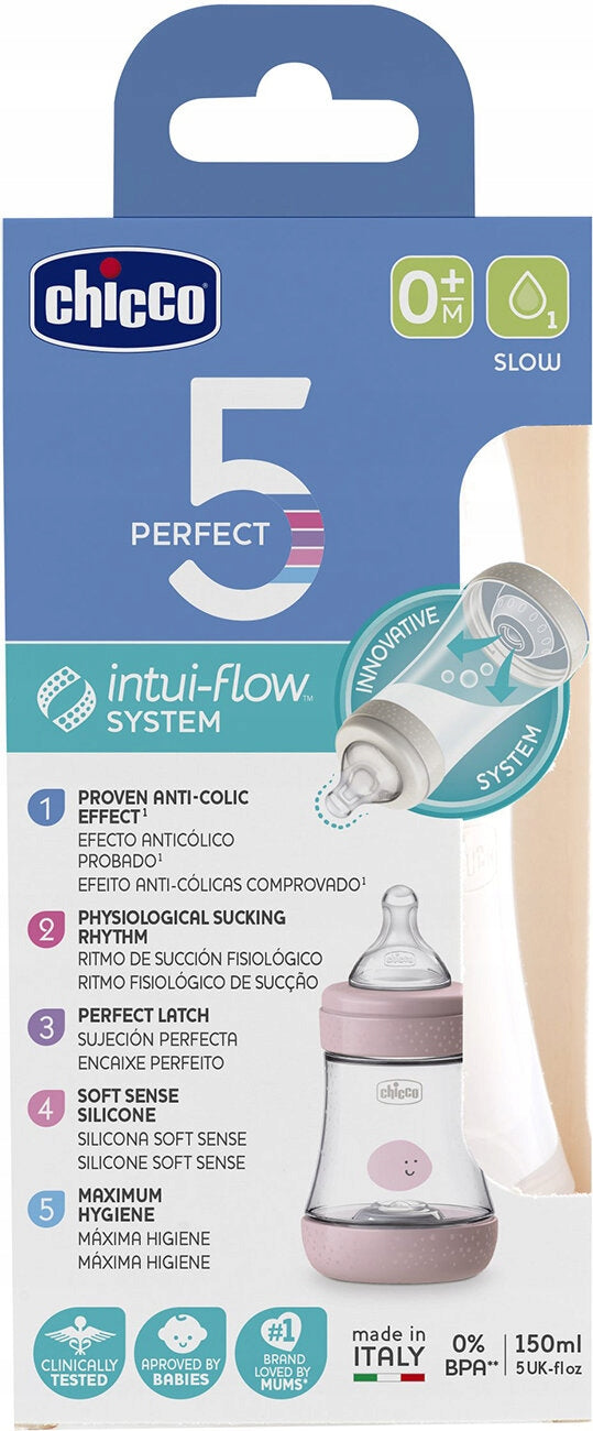CHICCO butelka Perfect5 0m+ 150ml