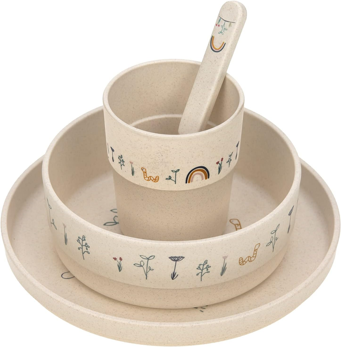 LASSIG set de vajilla sin melamina Garden Explorer