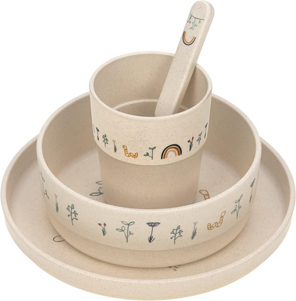 LASSIG set de vajilla sin melamina Garden Explorer