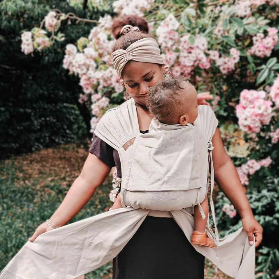 HOPPEDIZ mochila portabebés ergonómica hop-tye 0-30 meses