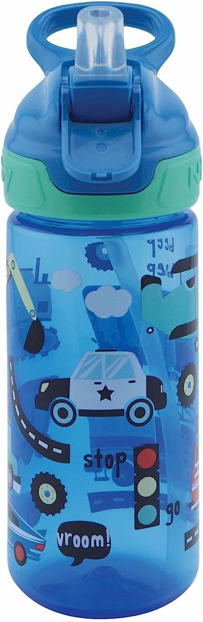 NUBY Flip-it Cup copo antivazamento de tritan com palhinha e bocal 3 l+ 360 ml