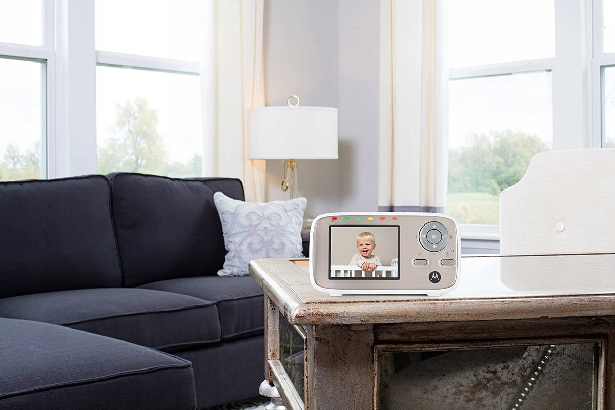 MOTOROLA MBP667 Connect ηλεκτρονική baby monitor 2,8" ΕΦΑΡΜΟΓΗ + βάση στήριξης