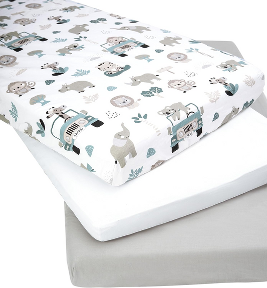MEDIPARTNERS lenzuolo per lettino 60cmx120cm x3