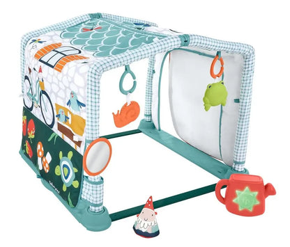 FISHER-PRICE izobraževalna igralna podloga 3v1 Hišica raziskovalca