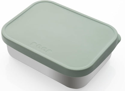 REER lunch box in acciaio inox con divisorio 700 ml 12x16 cm