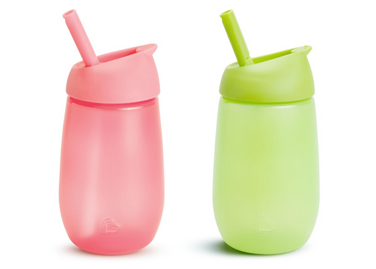 MUNCHKIN SIMPLE CLEAN Strohhalmbecher x2 296ml 12M+