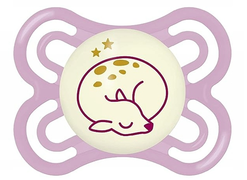 MAM Perfect Night succhietto per neonati 2-6 mesi + custodia