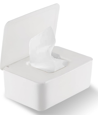 POSODA za vlažilne robčke s tesnilom in pokrovom 12 x 18 x 7,5 cm