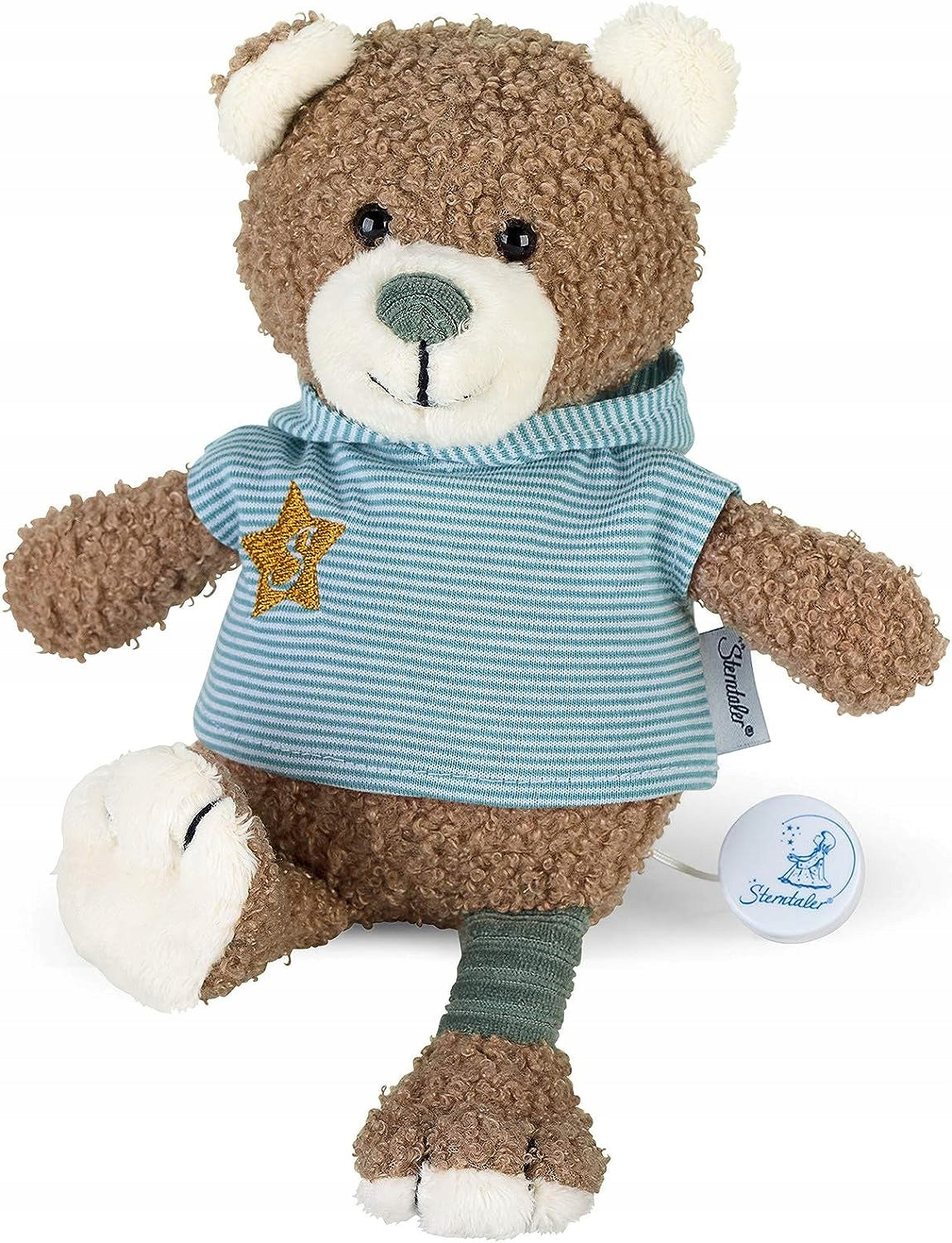 STERNTALER Bamse Ben blød plysbamse med spilledåse "La Le Lu" 18 cm
