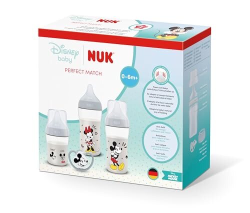 NUK Perfect Match Air startovací sada od narození