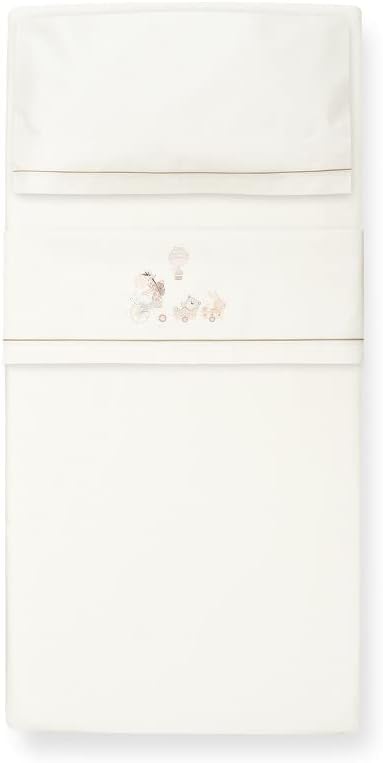 INTERBABY 3-delni komplet posteljnine 60x120 / 40x60 / 103x150 + obešanka
